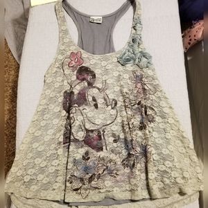 Kingdom couture sleeveless Minnie Mouse top